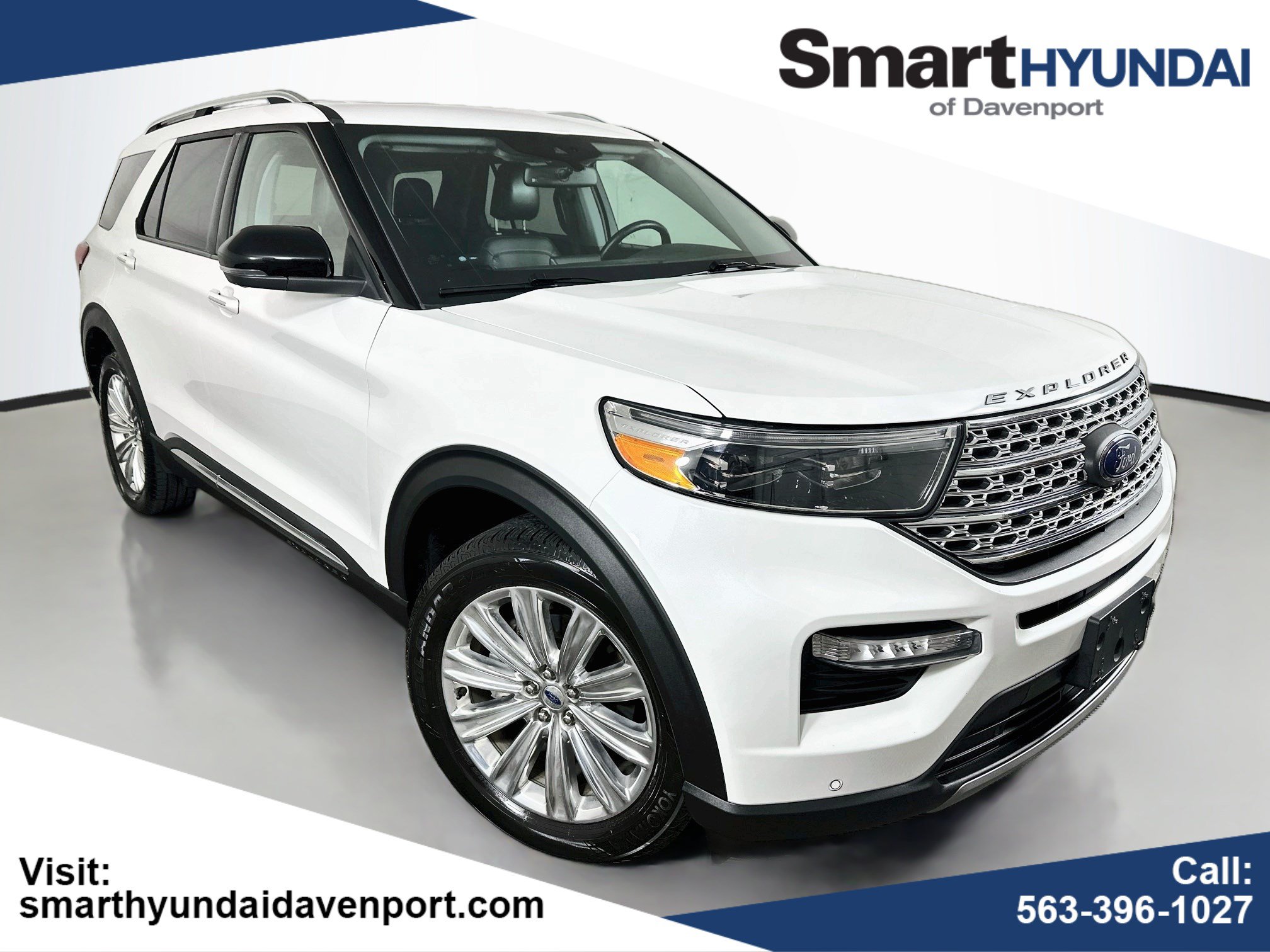 Used 2022 Ford Explorer Limited w/ Equipment Group 301A AWD/4WD image 1