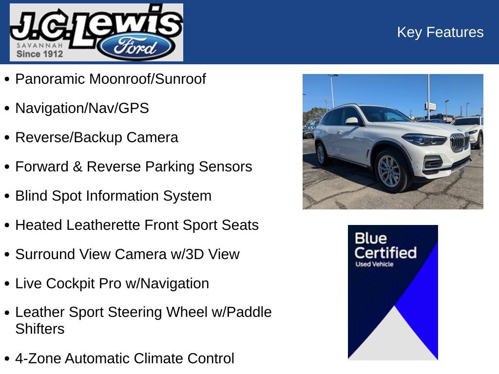 Used 2023 BMW X5 sDrive40i w/ Parking Assistance Package image 30