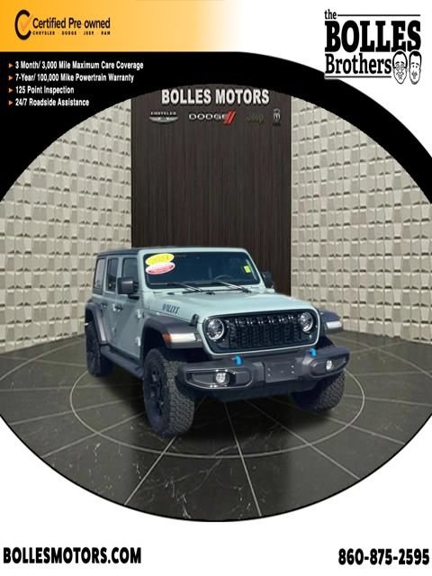 Certified 2024 Jeep Wrangler Unlimited AWD/4WD image 1