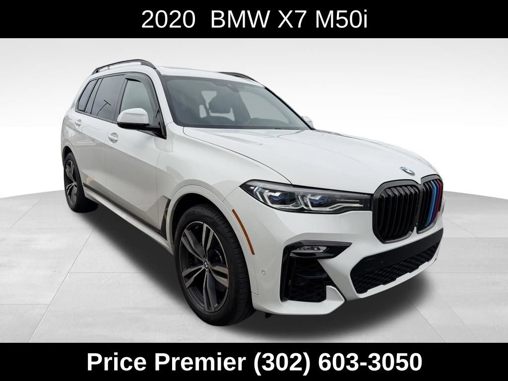 Used 2020 BMW X7 M50i w/ Luxury Seating Package image 1