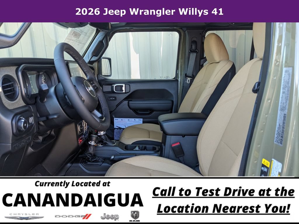 New 2026 Jeep Wrangler Unlimited Sport AWD/4WD image 17