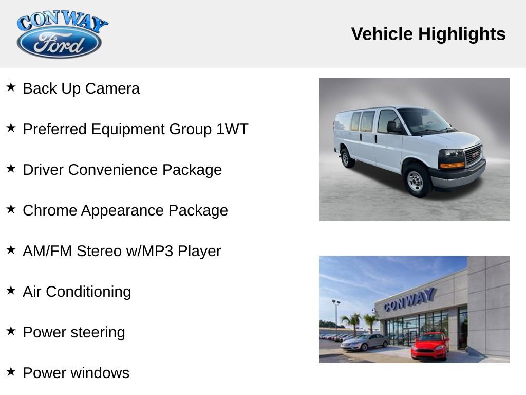 Used 2023 GMC Savana 2500 Work Van w/ Driver Convenience Package image 8