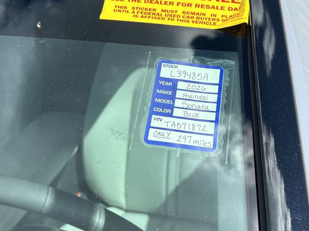 Used 2026 Hyundai Sonata SEL FWD image 12