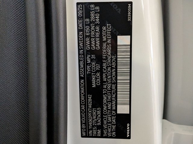 New 2026 Volvo XC90 B6 Ultra w/ Protection Package image 20