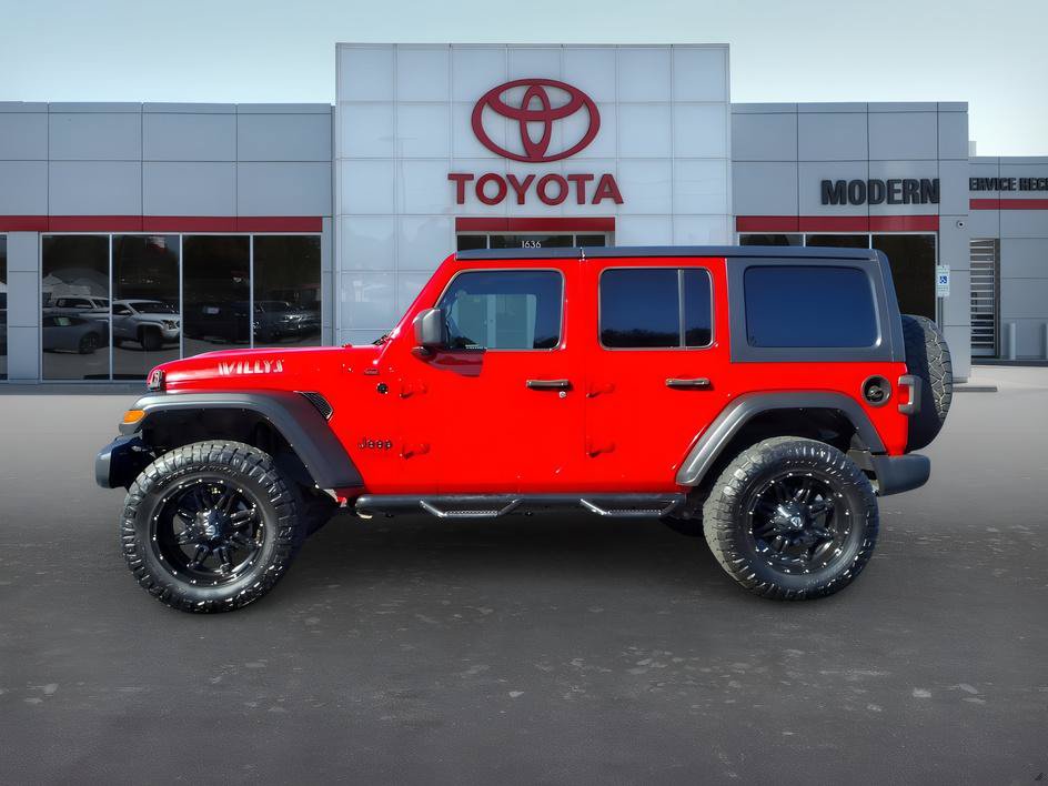 Used 2021 Jeep Wrangler Unlimited Sport AWD/4WD image 2