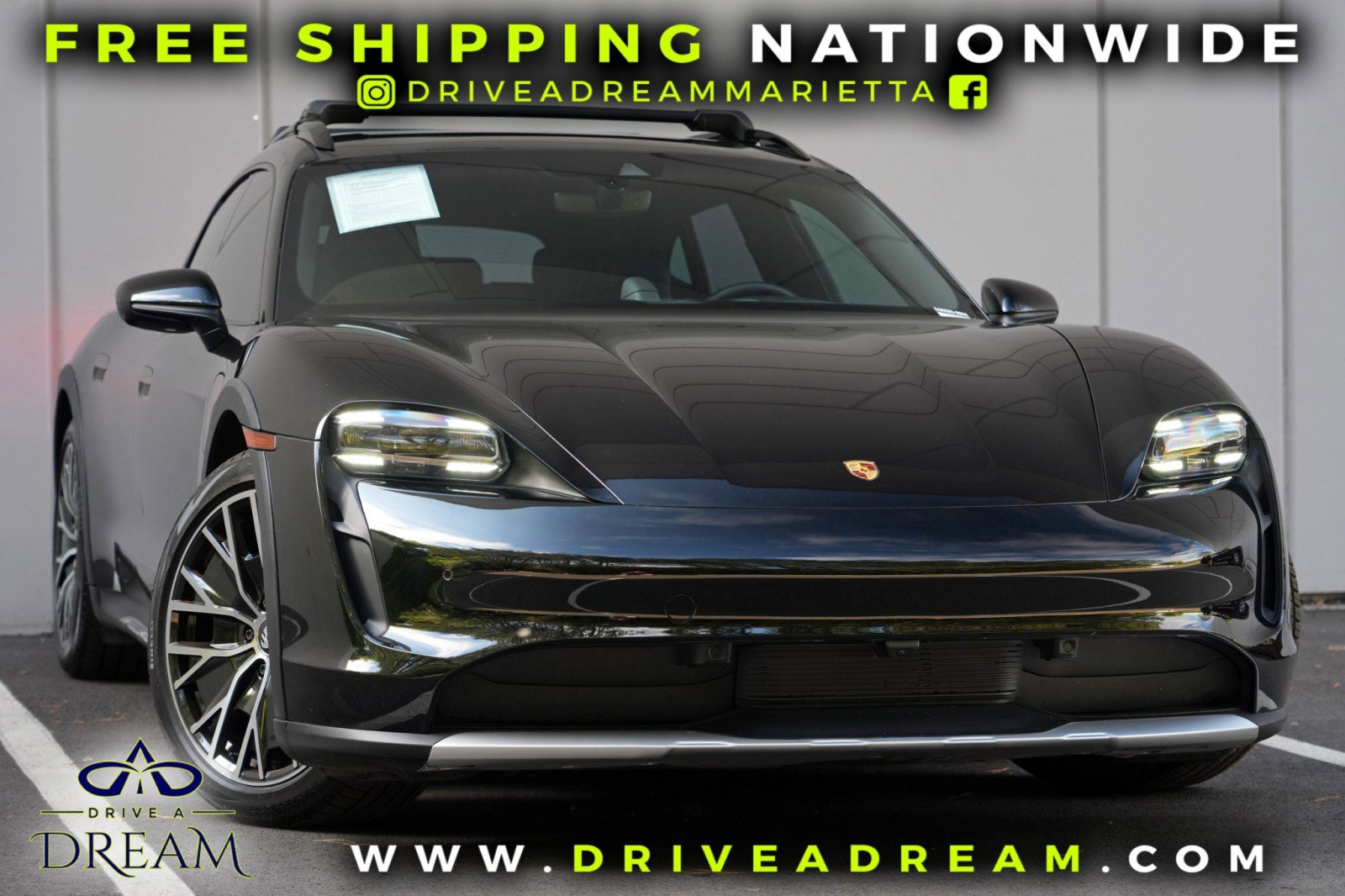 Used 2023 Porsche Taycan 4 Cross Turismo w/ Premium Package AWD/4WD image 2
