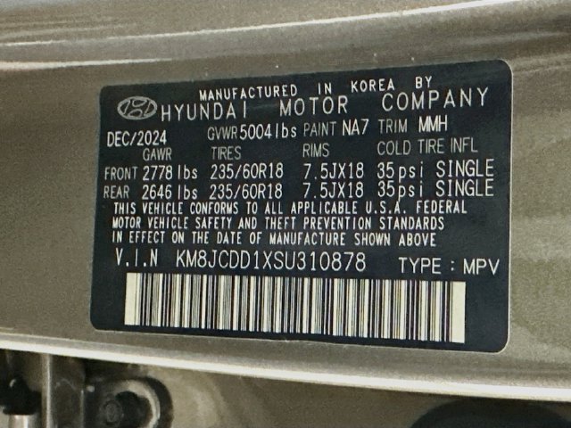 Used 2025 Hyundai Tucson SEL AWD/4WD image 26
