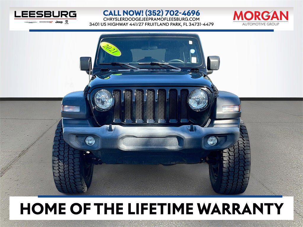 Certified 2021 Jeep Wrangler Unlimited Sport