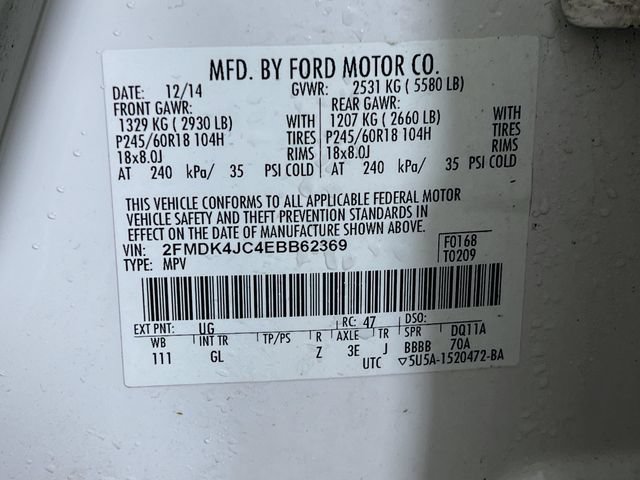 Used 2014 Ford Edge SEL w/ Equipment Group 205A AWD/4WD image 11