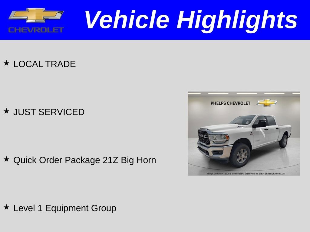 Used 2024 RAM 3500 Big Horn image 2