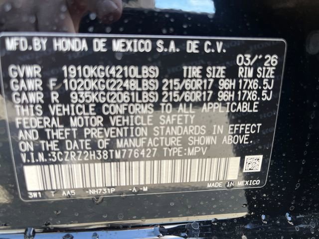 New 2026 Honda HR-V LX image 19
