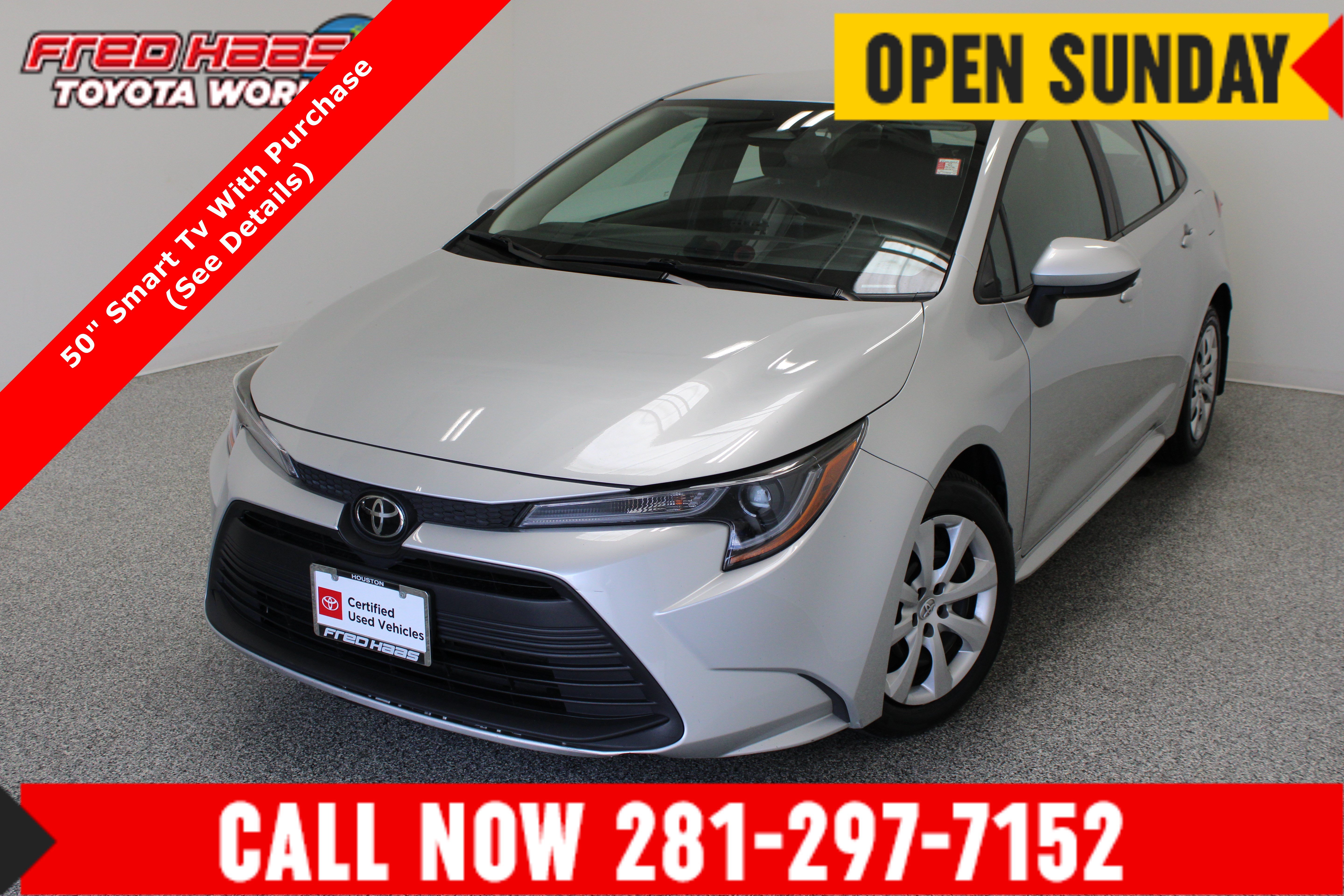Certified 2025 Toyota Corolla LE