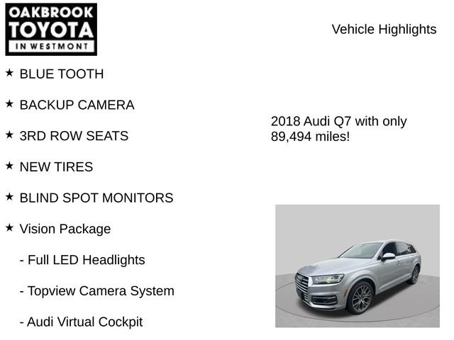 Used 2018 Audi Q7 3.0T Prestige AWD/4WD image 5