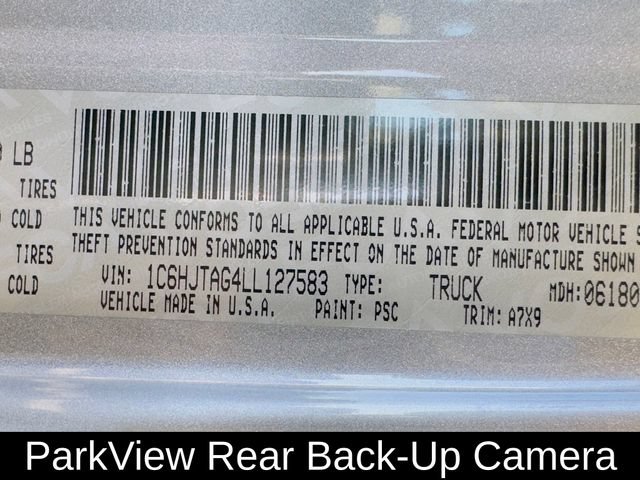 Used 2020 Jeep Gladiator Sport w/ Quick Order Package 24S AWD/4WD image 16
