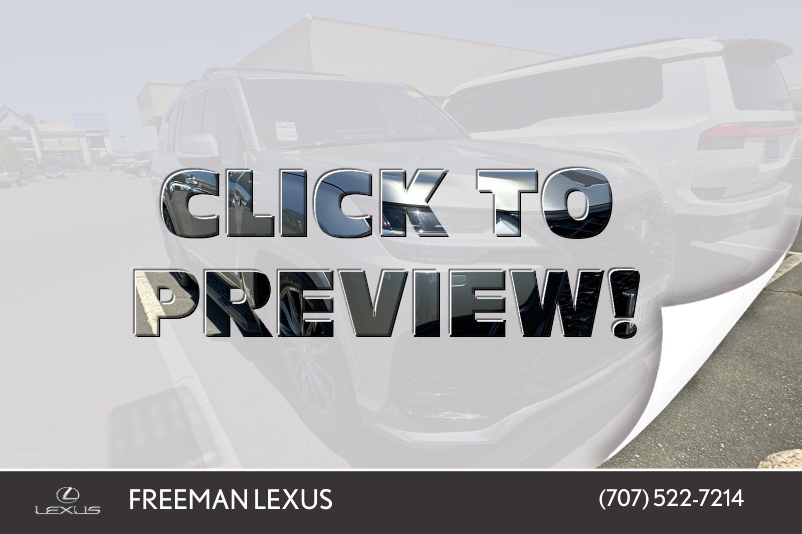 Used 2022 Lexus LX 600 F Sport w/ Accessory Package (Z1)