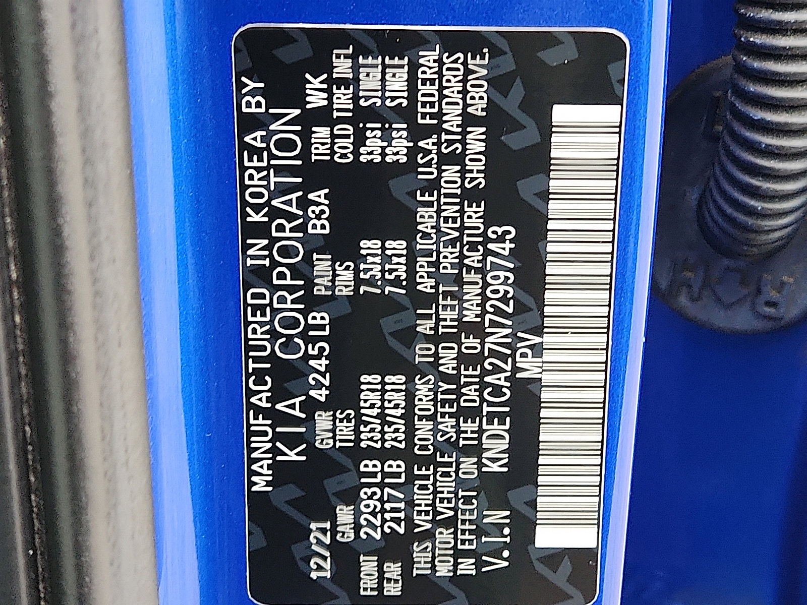 Used 2022 Kia Seltos SX w/ Sunroof Package image 30