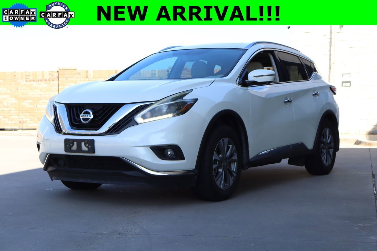 Used 2018 Nissan Murano SL w/ Moonroof Package