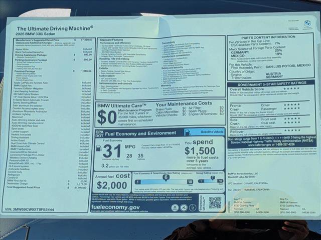 Used 2026 BMW 330i Sedan w/ Premium Package image 18