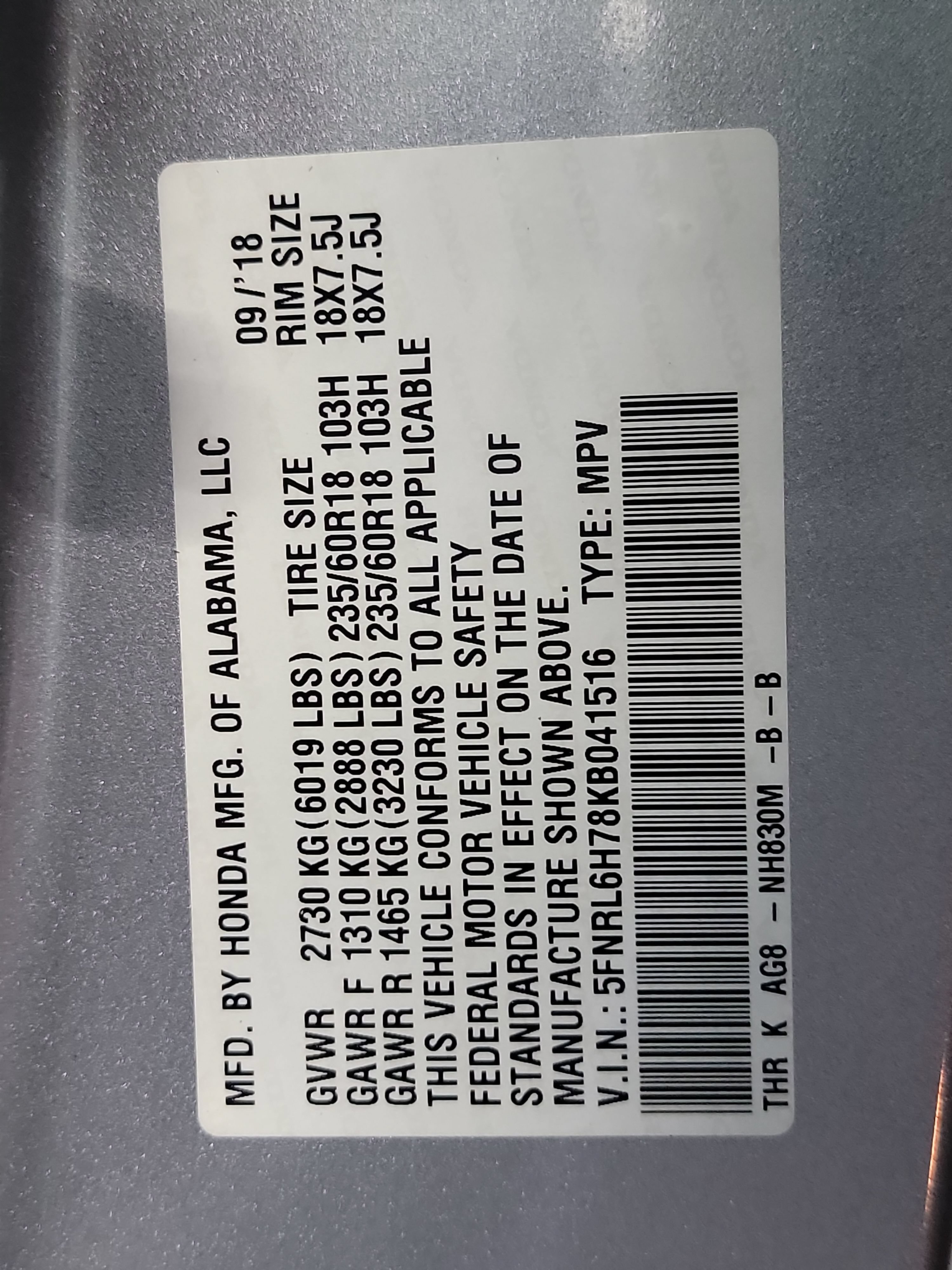 Used 2019 Honda Odyssey EX-L image 33