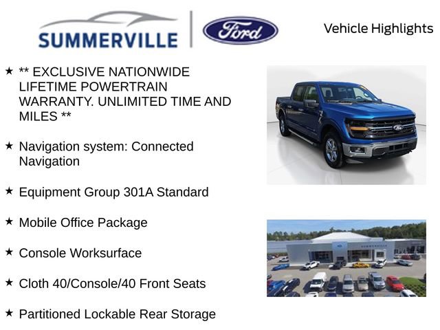 Used 2024 Ford F150 XLT w/ Mobile Office Package AWD/4WD video 2