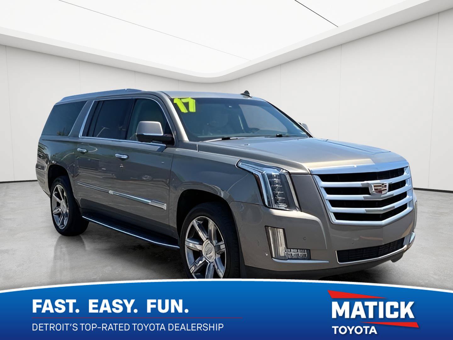 Used 2017 Cadillac Escalade ESV Luxury AWD/4WD video 1