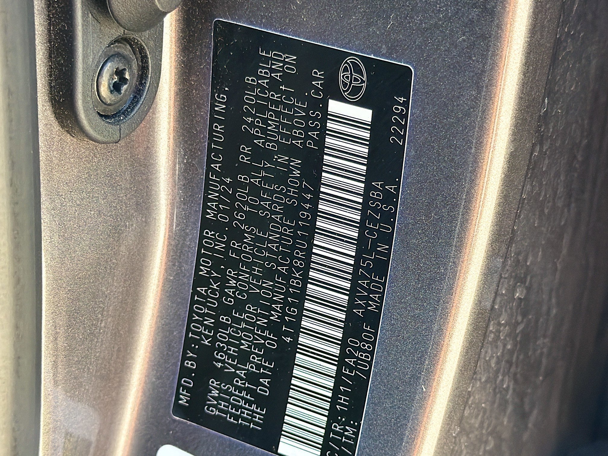 Used 2024 Toyota Camry SE w/ Cold Weather Package image 38