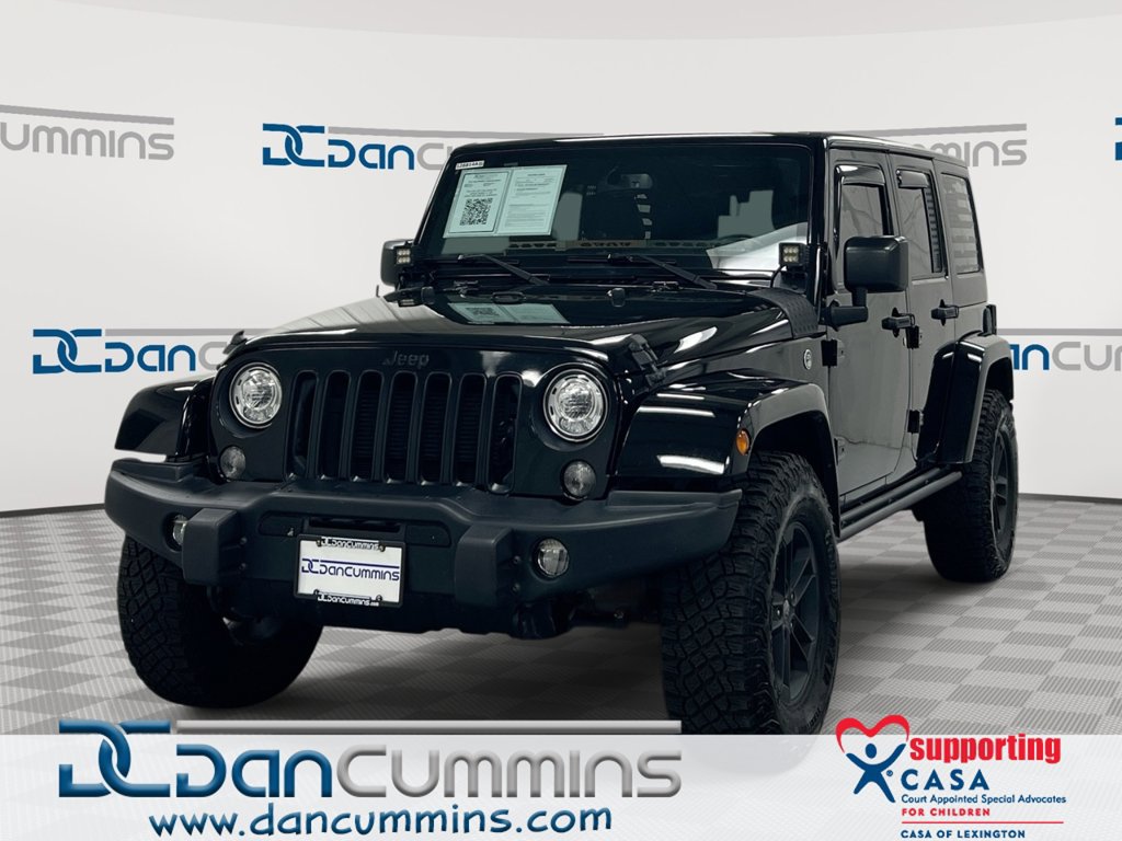 Used 2017 Jeep Wrangler Unlimited Sahara AWD/4WD image 1