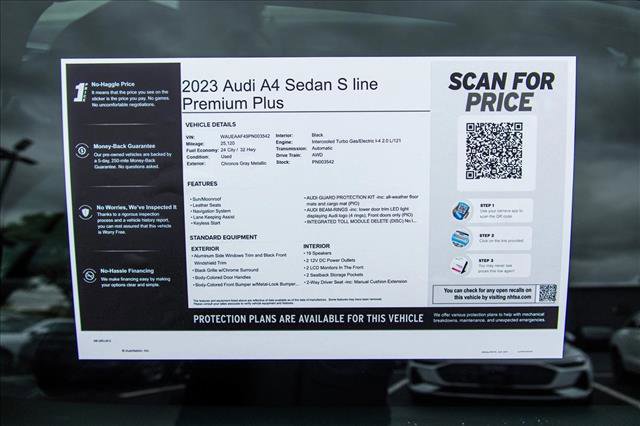 Certified 2023 Audi A4 2.0T Premium Plus w/ Premium Plus Package AWD/4WD image 29