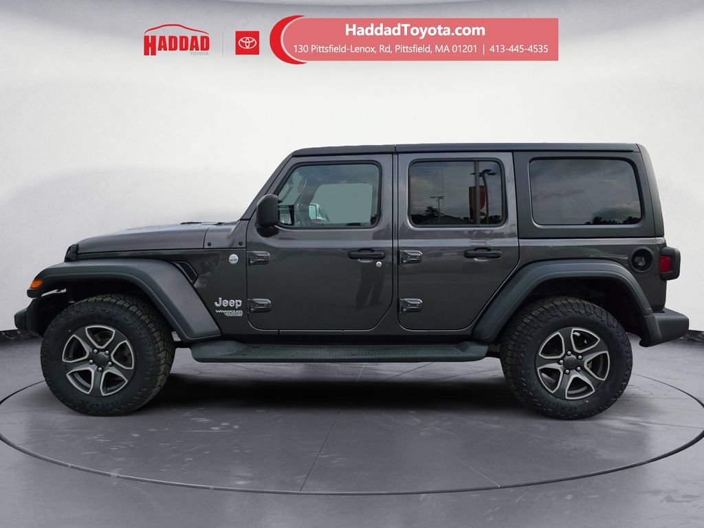 Used 2021 Jeep Wrangler Unlimited Sport AWD/4WD image 2