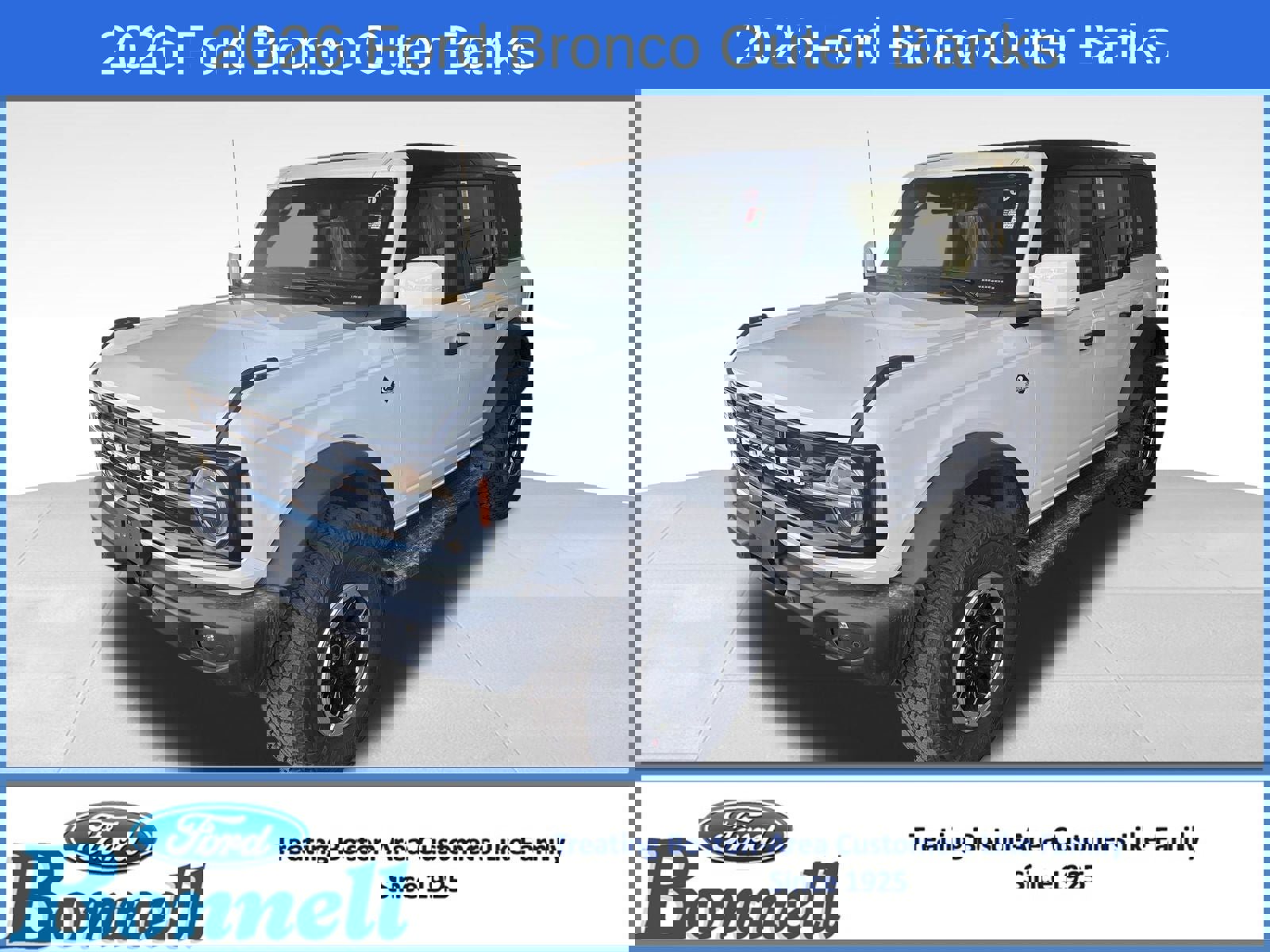 New 2026 Ford Bronco Outer Banks w/ Sasquatch Package image 1