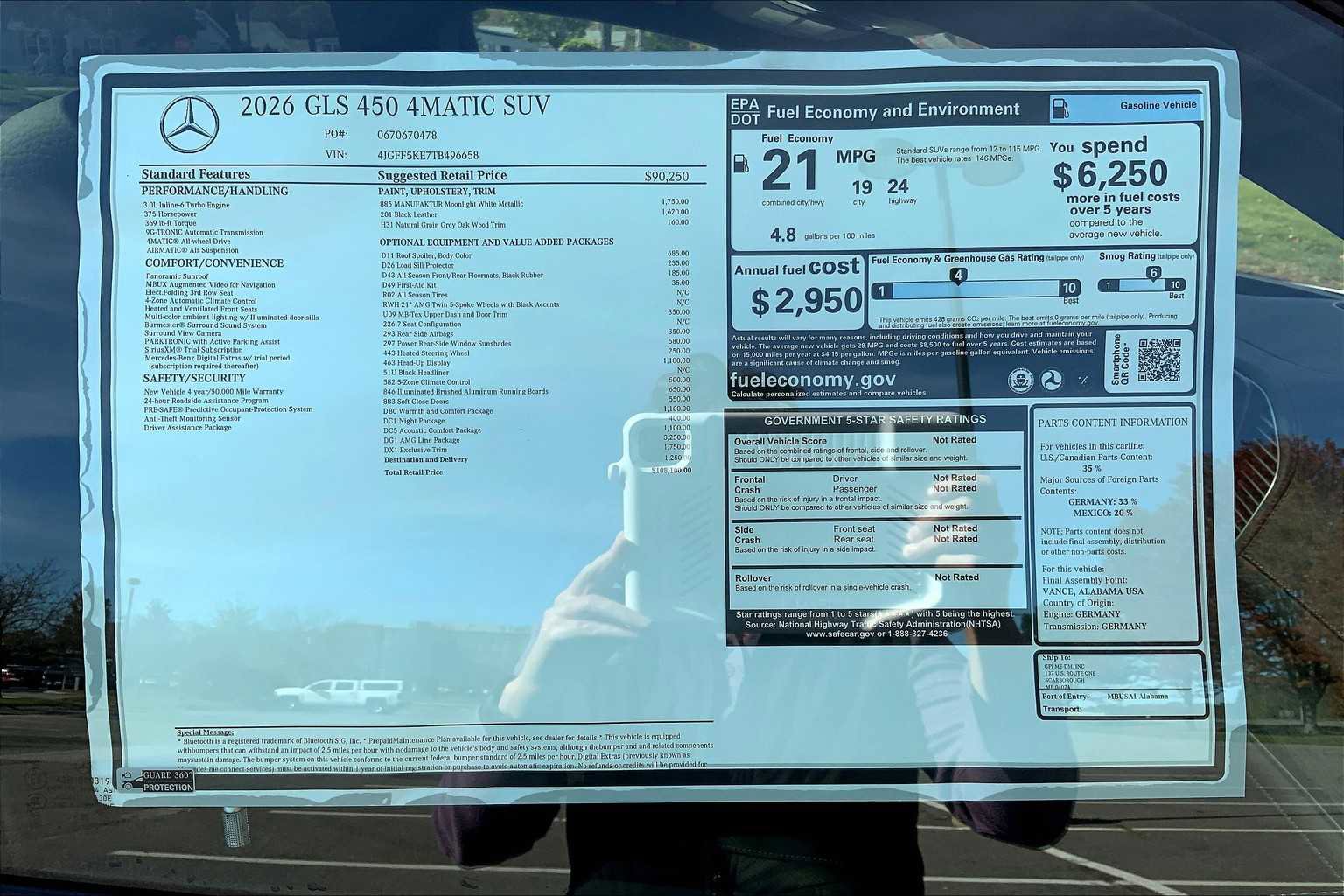 New 2026 Mercedes-Benz GLS 450 4MATIC image 26
