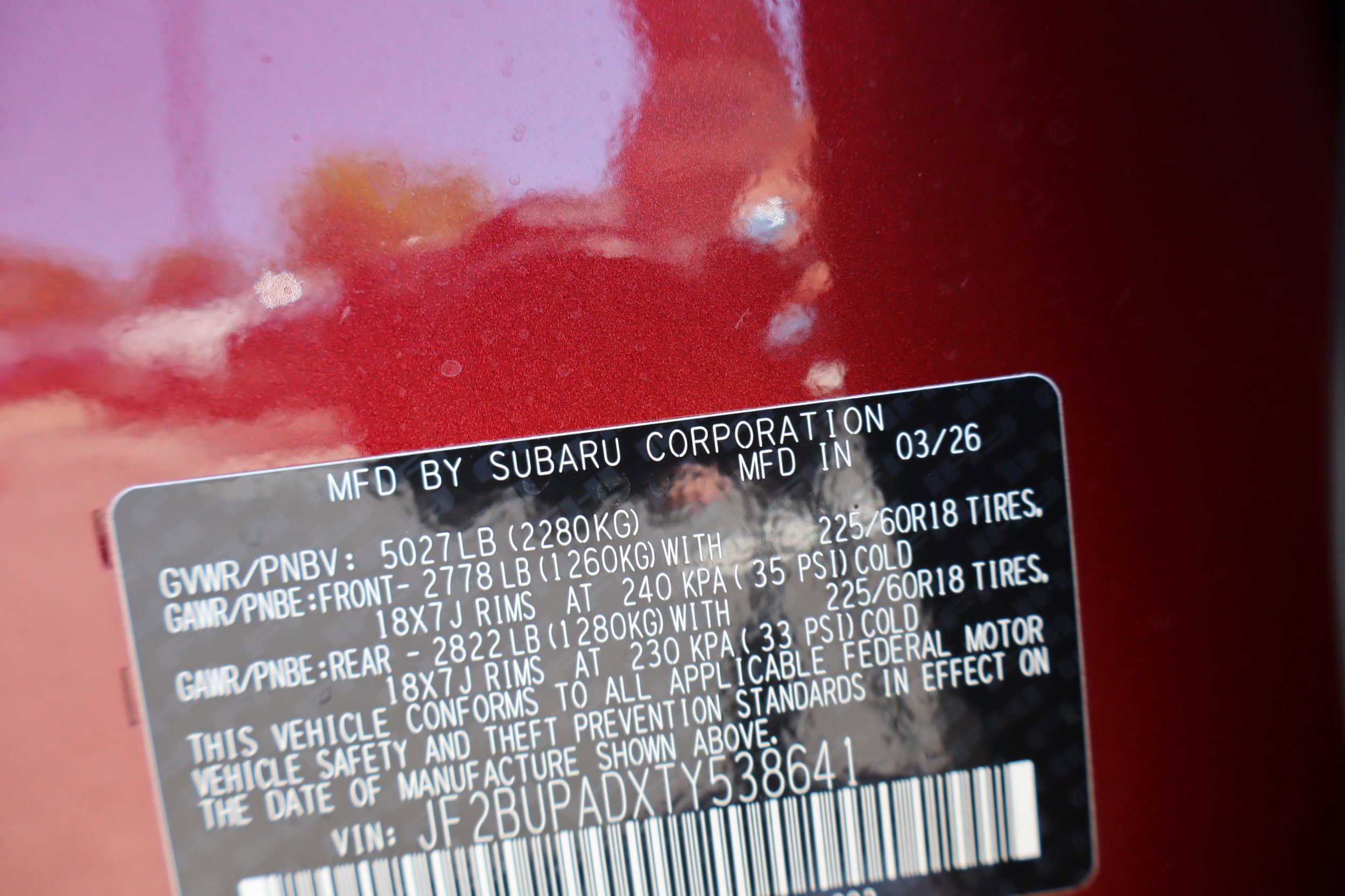 New 2026 Subaru Outback Premium AWD/4WD image 21