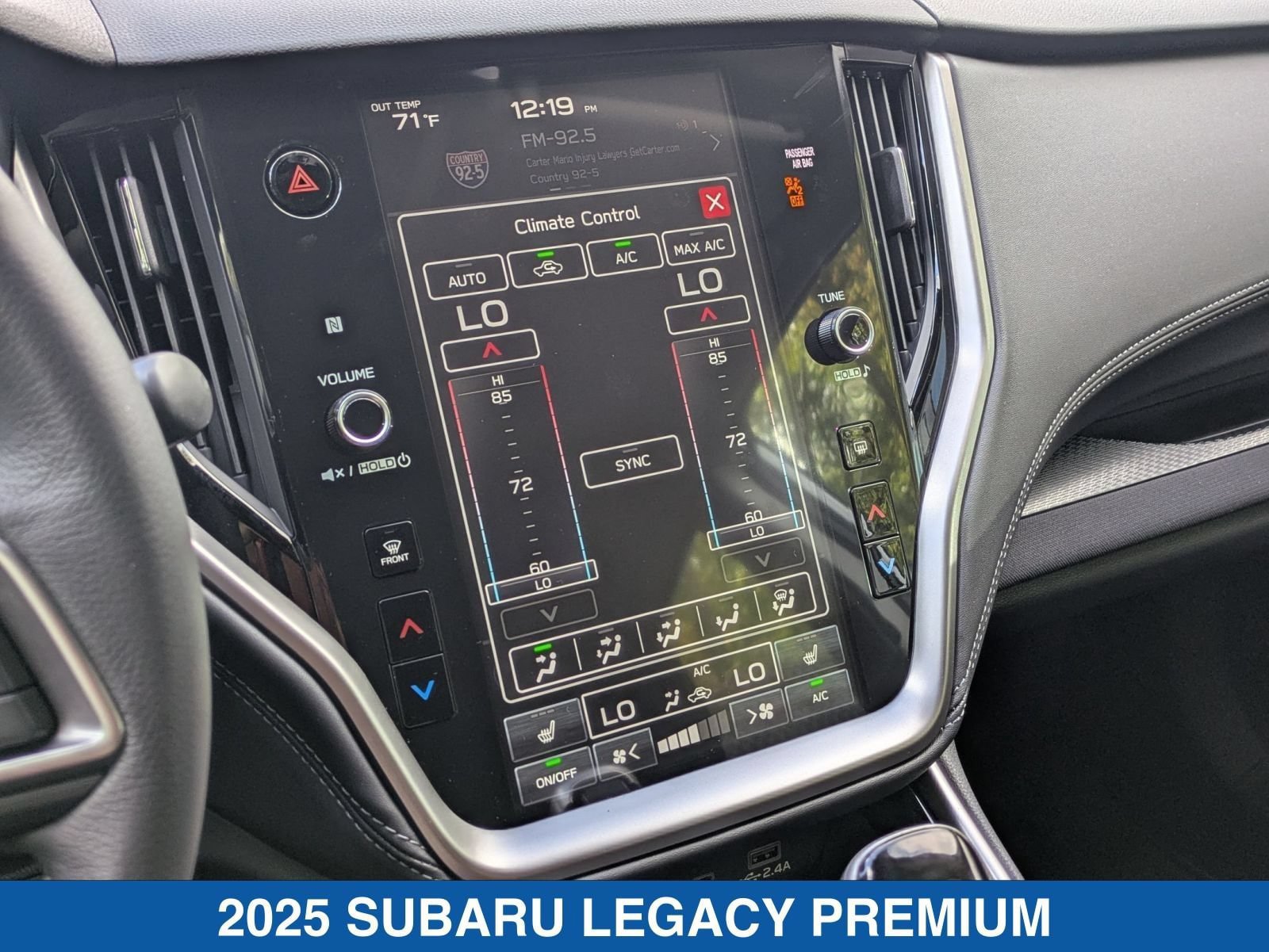 Certified 2025 Subaru Legacy Premium AWD/4WD image 25