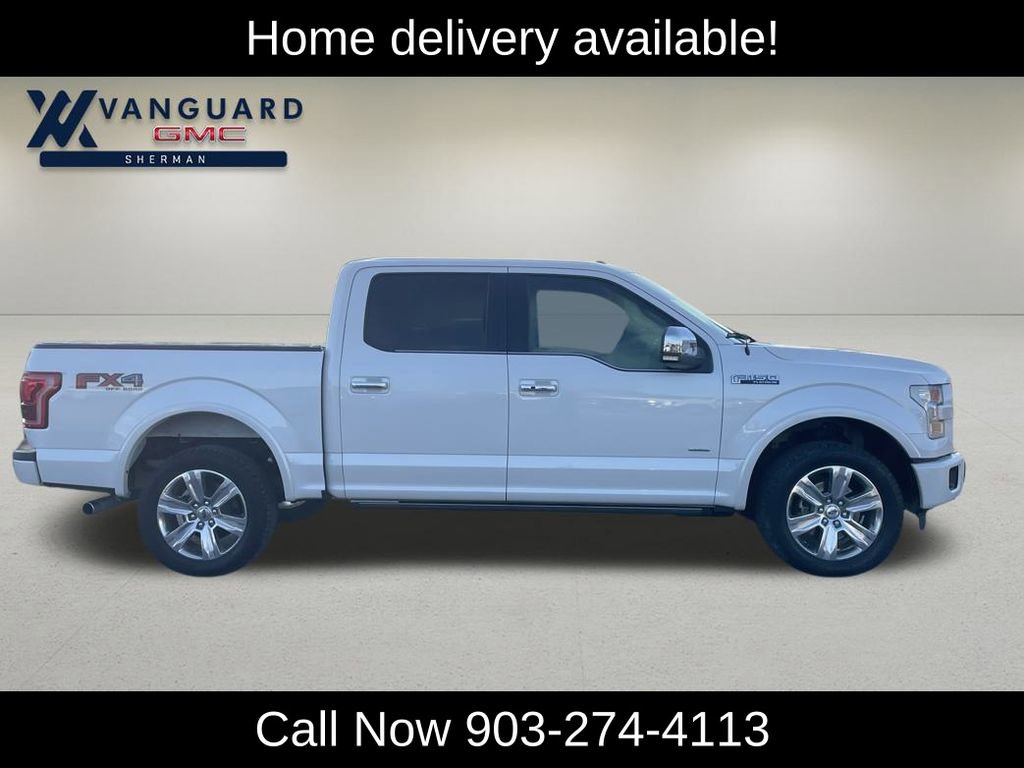 Used 2015 Ford F150 Platinum w/ Max Trailer Tow Package image 7