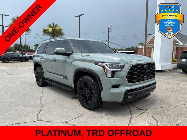 Certified 2025 Toyota Sequoia Platinum w/ TRD Off-Road Package AWD/4WD image 3