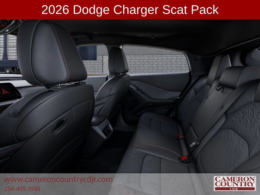 New 2026 Dodge Charger Scat Pack w/ Blacktop Package AWD/4WD image 23