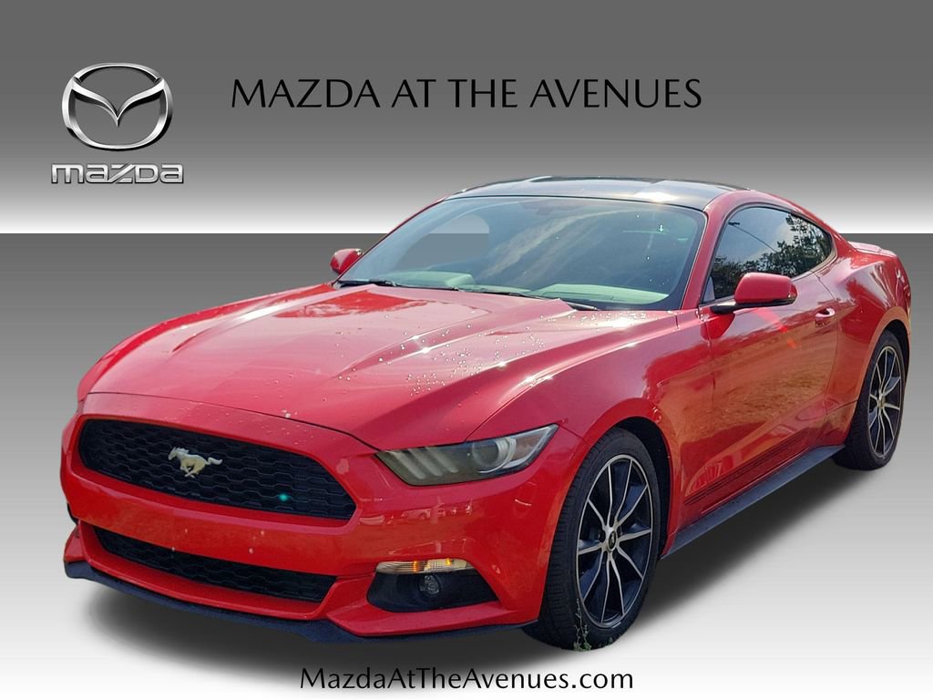 Used 2017 Ford Mustang Premium w/ Wheel & Stripe Package RWD image 1