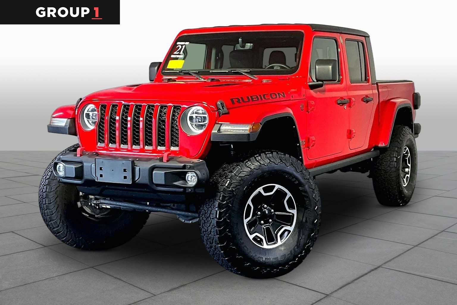 Used 2021 Jeep Gladiator Rubicon AWD/4WD image 1