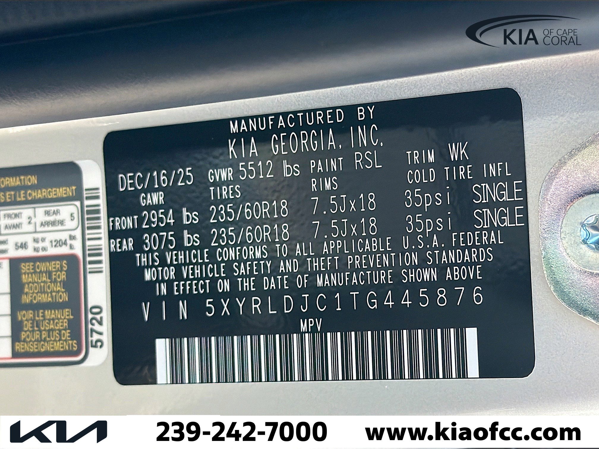 New 2026 Kia Sorento S image 42