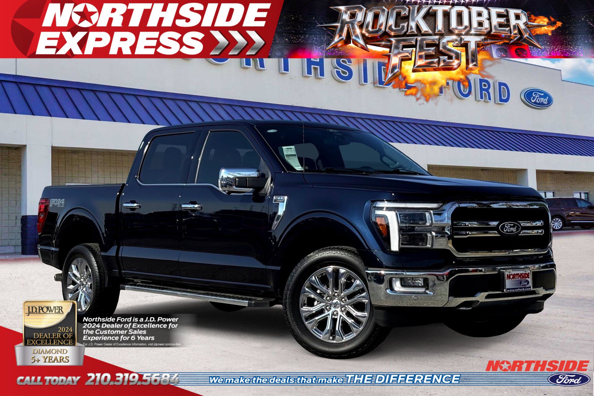 Used 2024 Ford F150 Lariat w/ FX4 Off-Road Package