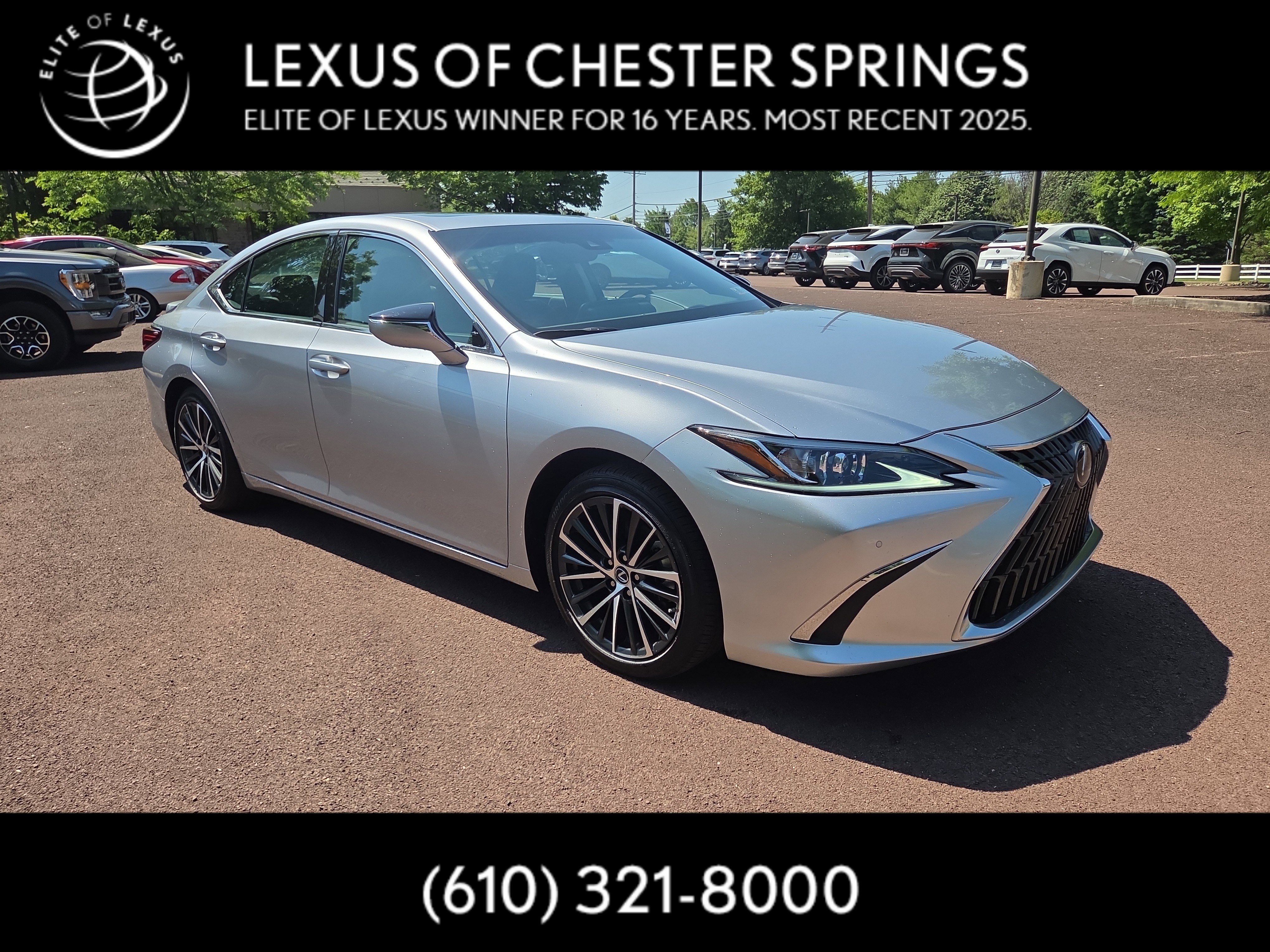 Certified 2025 Lexus ES 350 w/ Premium Package FWD image 1