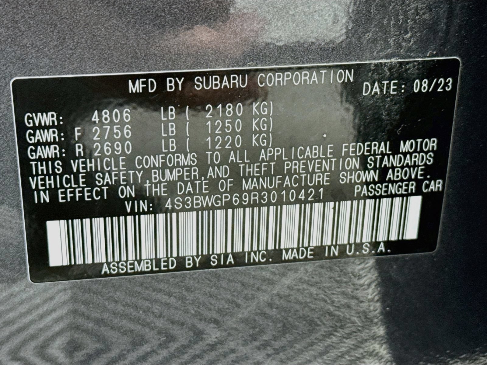 Used 2024 Subaru Legacy Touring XT AWD/4WD image 34