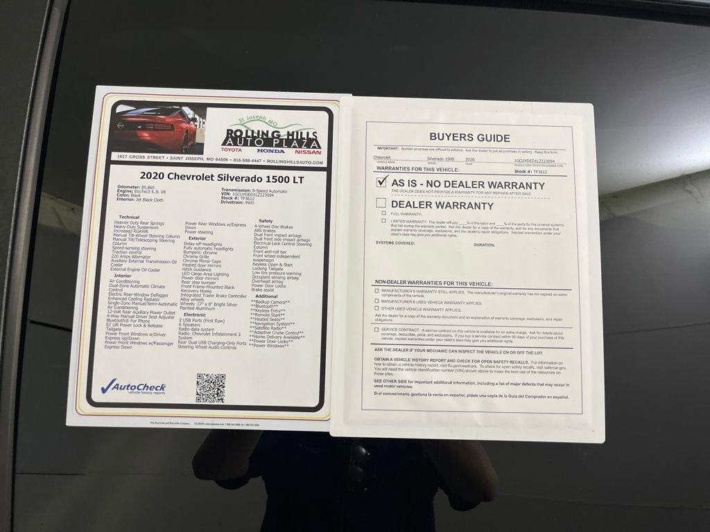 Used 2020 Chevrolet Silverado 1500 LT w/ True North Edition AWD/4WD image 40