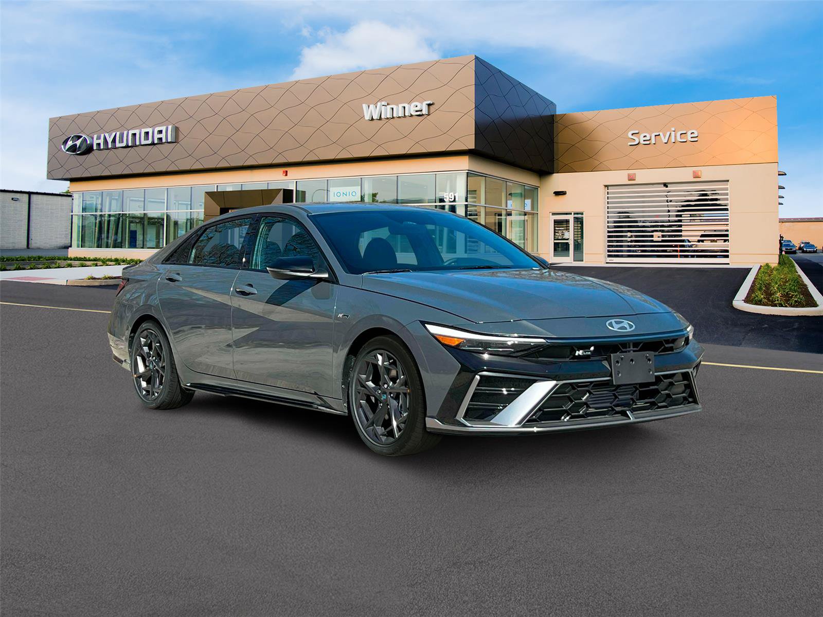 New 2025 Hyundai Elantra N Line FWD image 11