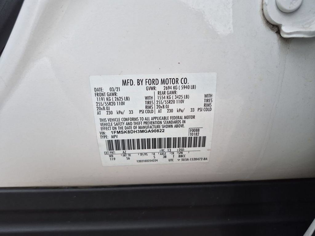 Used 2021 Ford Explorer XLT w/ Equipment Group 202A AWD/4WD image 22