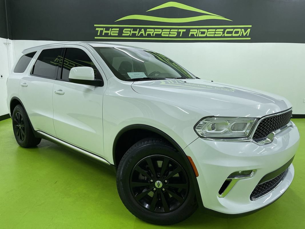 Used 2021 Dodge Durango SXT w/ 3rd Row Seating Group RWD image 1