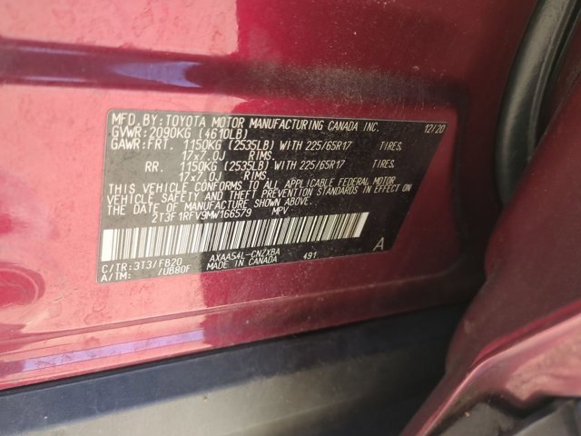 Certified 2021 Toyota RAV4 LE AWD/4WD image 15