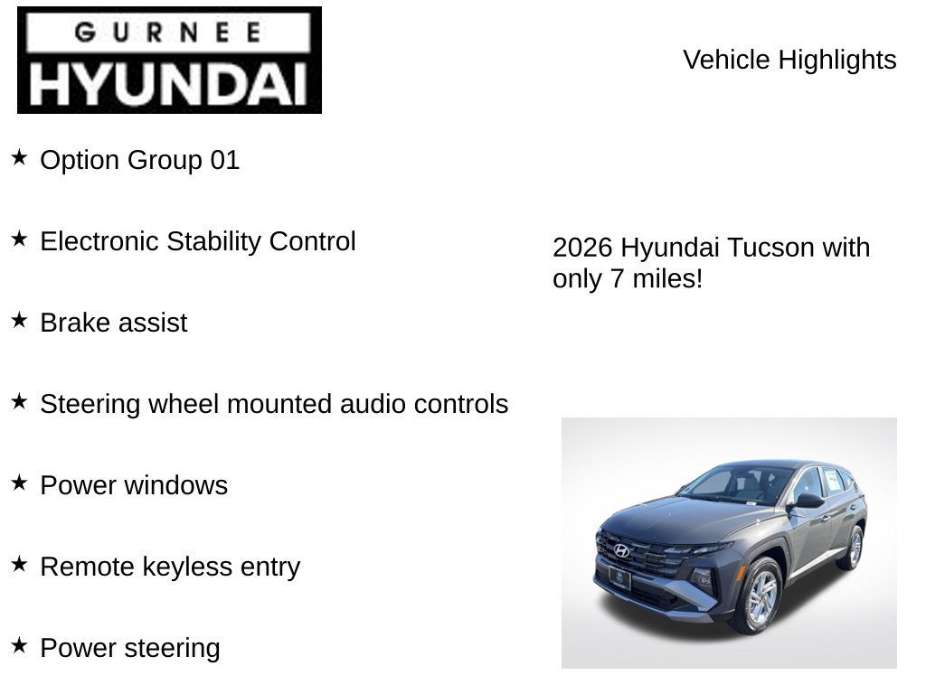 New 2026 Hyundai Tucson SE AWD/4WD image 8