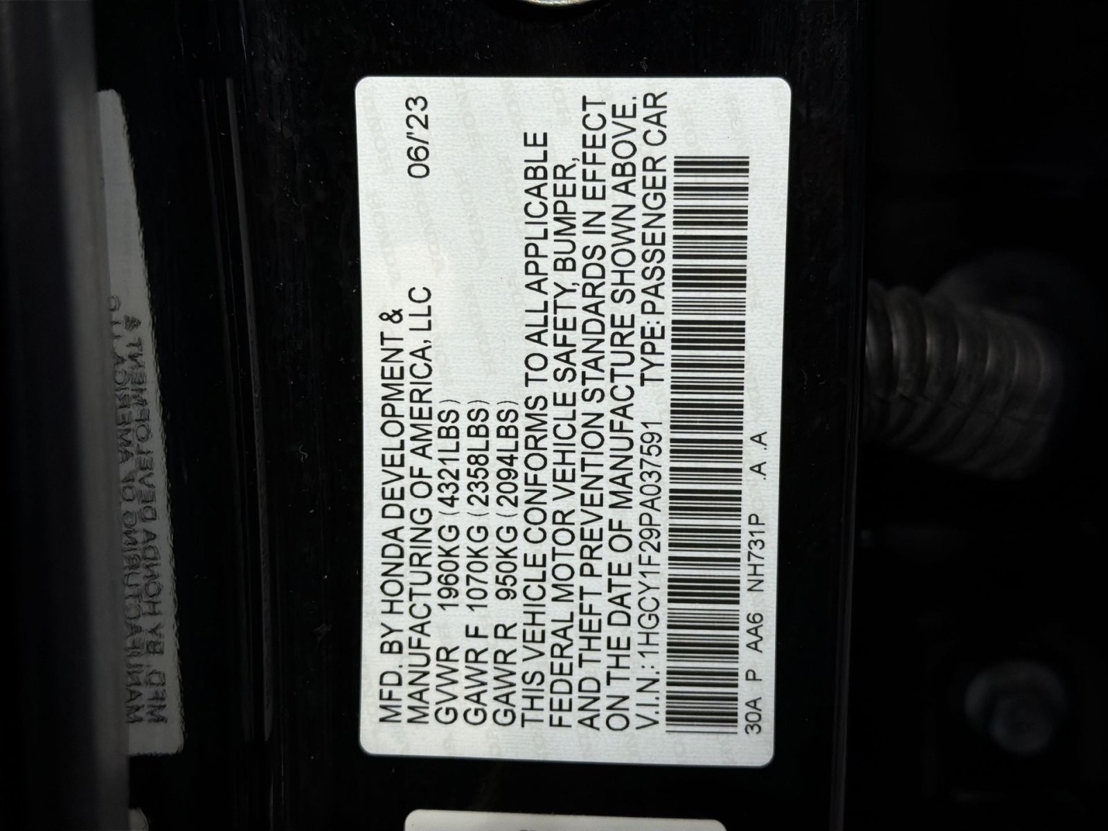 Used 2023 Honda Accord LX image 33