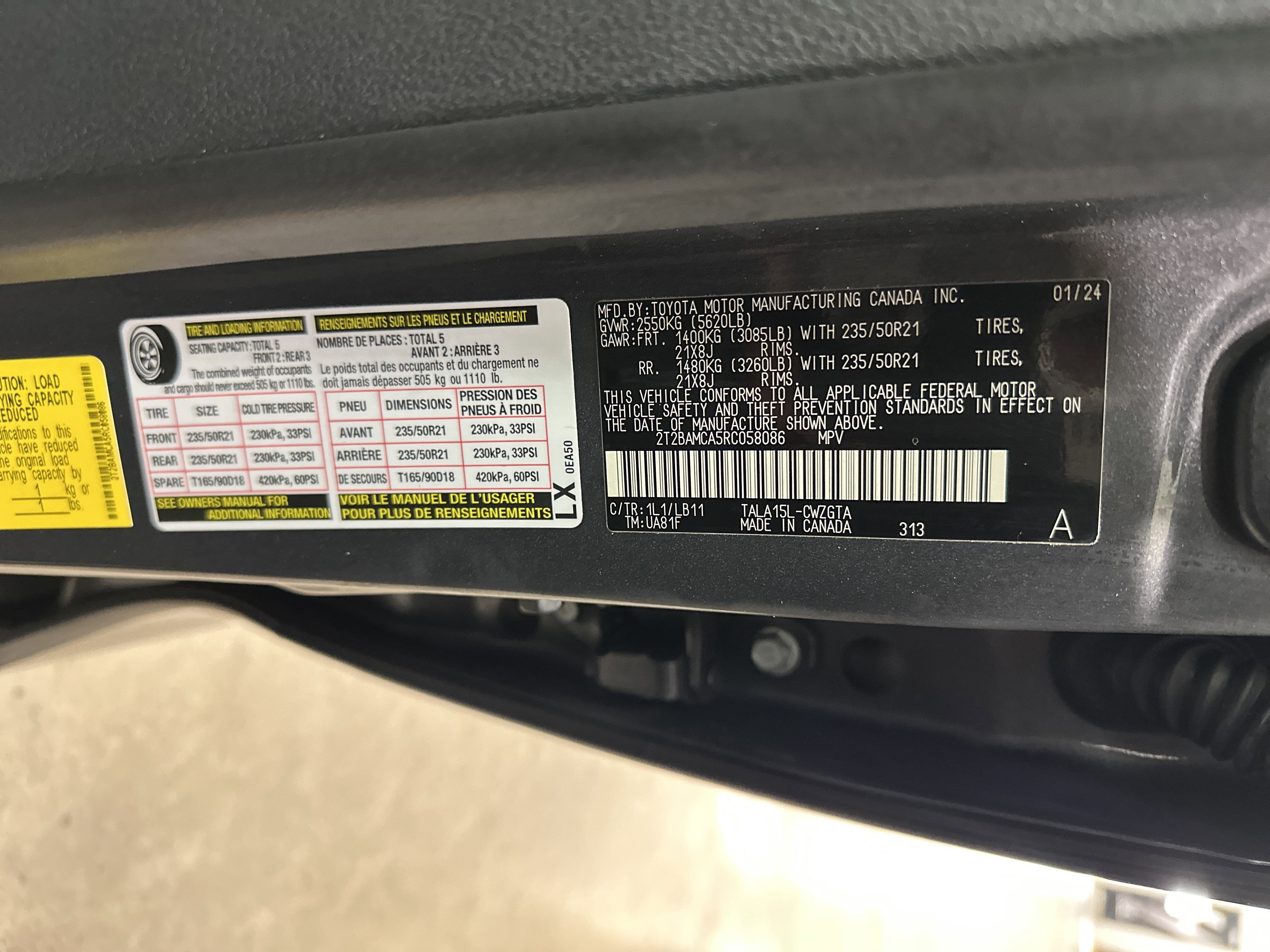 Certified 2024 Lexus RX 350 Premium Plus w/ Convenience Package image 35